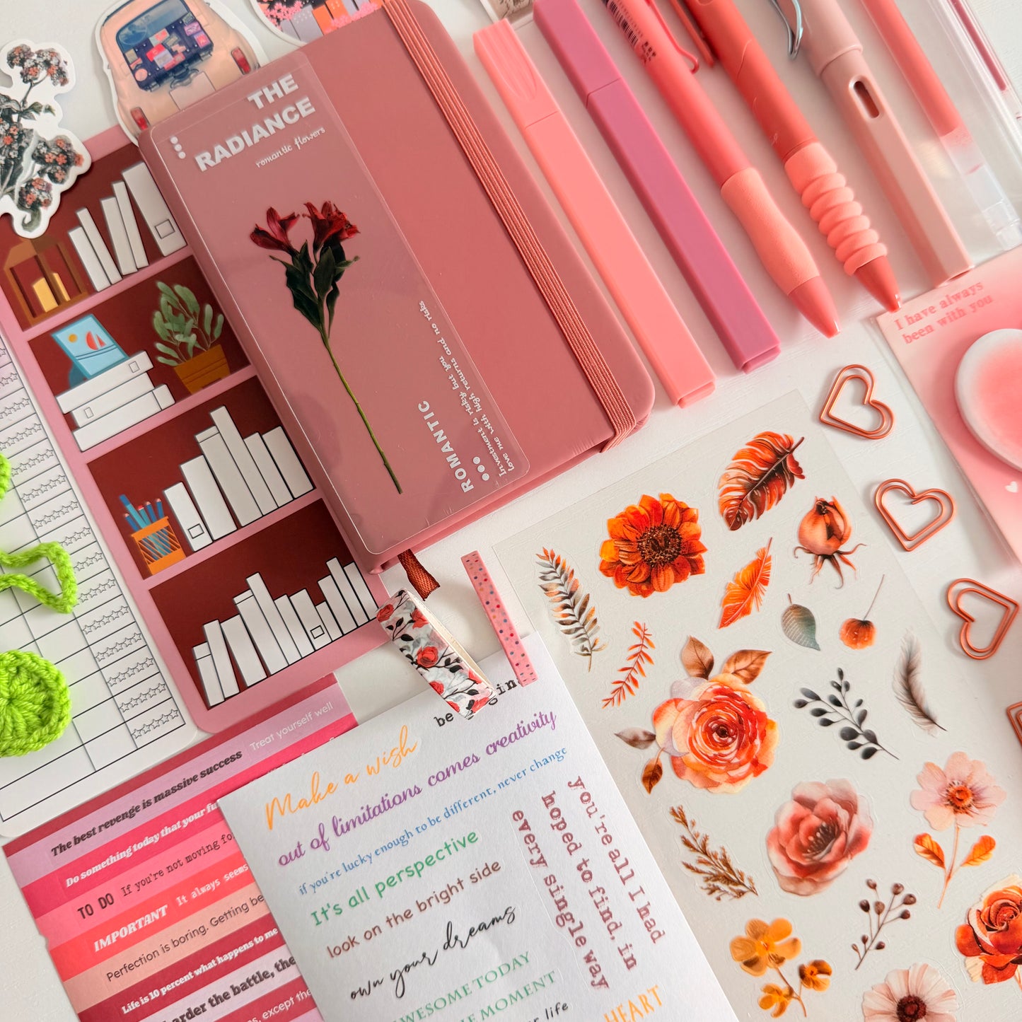 Dusty Rose Journal Lover Set