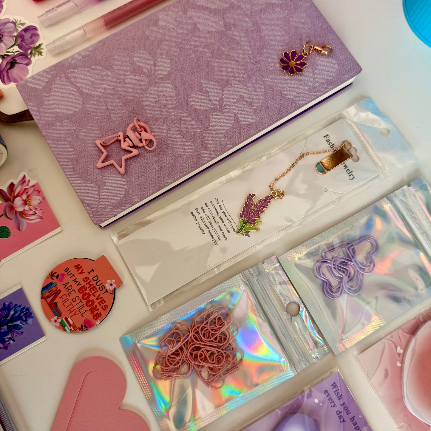 Lilac & Blush Journal & Stationery Box ⭐️⭐️