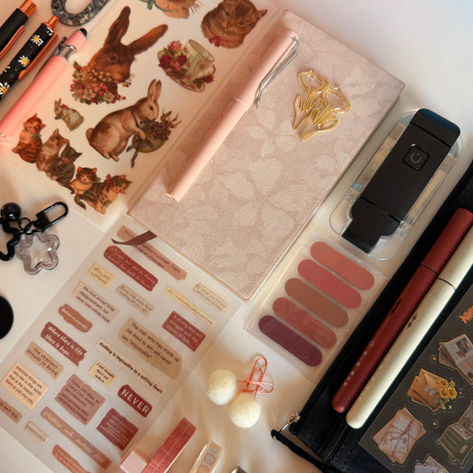 Beige & Black Stationery Bundle